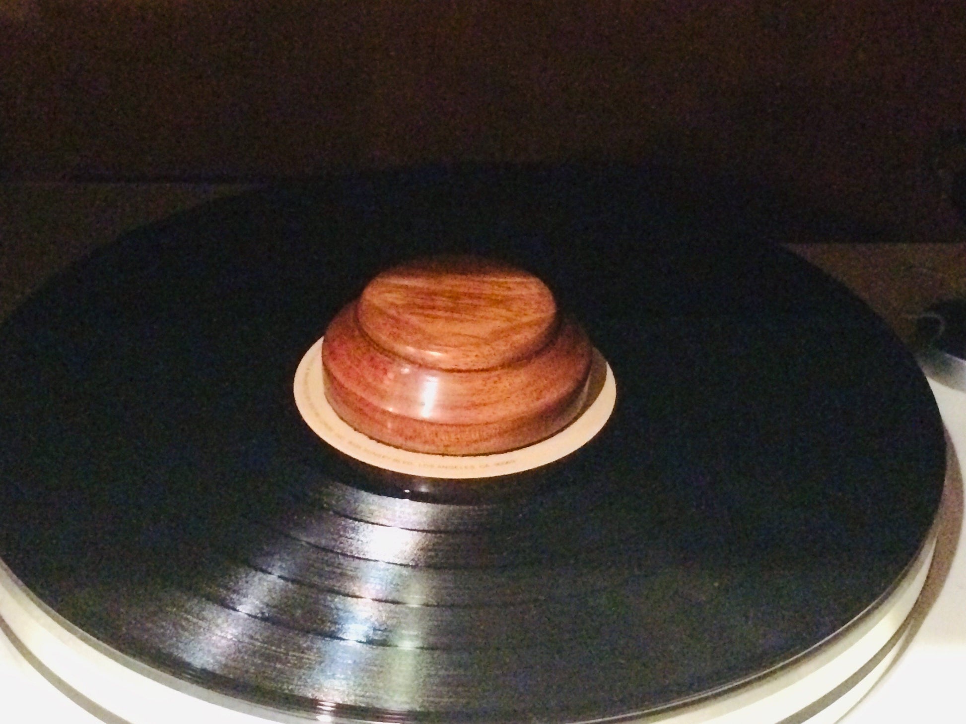 Wood LP Weight -Brazilian Cherry LP Weight Big River Hardware 